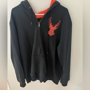 Authentic Harley Davidson Zip Up